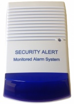 Dummy Alarm with flashing blue led light